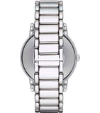 Emporio Armani Classic Luigi Quartz Silver Dial Silver Steel Strap Watch For Men - AR1854