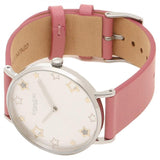 Coach Perry White Dial Pink Leather Strap Watch for Women - 14503243