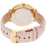 Michael Kors Portia Quartz White Dial Pink Leather Strap Watch For Women - MK2659