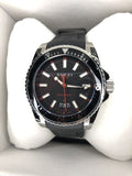 Gucci Dive Quartz Black Dial Black Rubber Strap Watch For Men - YA136303