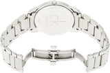 Calvin Klein City Black Dial Silver Steel Strap Watch for Men - K2G21161