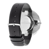 Calvin Klein Full Moon Black Dial Black Leather Strap Watch for Women - K8Y231C1