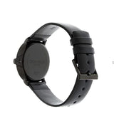 Calvin Klein High Noon Quartz Black Dial Black Leather Strap Watch for Men - K8M214CB