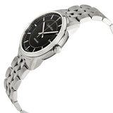 Calvin Klein Infinity Black Dial Silver Steel Strap Watch for Men - K5S34141