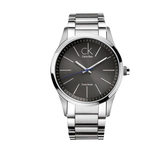 Calvin Klein Bold Grey Dial Silver Steel Strap Watch for Men - K2241107