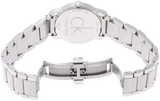 Calvin Klein City White Dial Silver Steel Strap Watch for Women - K2G23146