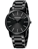 Calvin Klein City Quartz Black Dial Black Steel Strap Watch for Men - K2G2G4B1