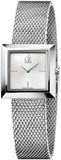 Calvin Klein Mark Silver Dial Silver Mesh Bracelet Watch for Women - K3R23126