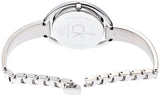 Calvin Klein Impetuous Black Dial Silver Steel Strap Watch for Women - K4F2N111