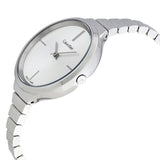 Calvin Klein Lively Silver Dial Silver Steel Strap Watch for Women - K4U23126