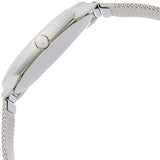 Calvin Klein Minimal Grey Dial Silver Mesh Bracelet Watch for Women - K3M221Y3