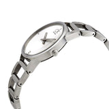 Calvin Klein Stately Silver Dial Silver Steel Strap Watch for Women - K3G2312W