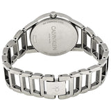 Calvin Klein Stately Silver Dial Silver Steel Strap Watch for Women - K3G2312W