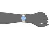 Calvin Klein Simplicity Blue Dial Silver Steel Strap Watch for Women - K432314N