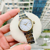 Jam Tangan Kuarsa Tissot Carson Steel Lady White Dial Untuk Wanita - T085.210.22.011.00