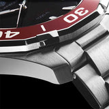 Jam Tangan Pria Tag Heuer Aquaracer Dial Hitam dengan Tali Baja Perak - WAY101B.BA0746