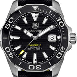 Tag Heuer Aquaracer Black Dial Watch for Men - WAY211A.FC6362