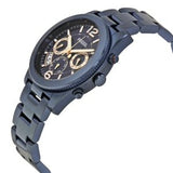 Fossil Perfect Boyfriend Multifunction Blue Dial Blue Steel Strap Watch for Women - ES4093