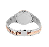 Michael Kors Runway Mercer Crystals Silver Dial Two Tone Steel Strap Watch For Women - MK6716