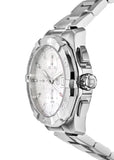 Tag Heuer Aquaracer Automatic Chronograph White Dial Silver Steel Strap Watch for Men - CAY2111.BA0927