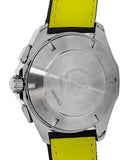 Tag Heuer Aquaracer Jam Tangan Chronograph Otomatis Black Dial Black Nylon Strap untuk Pria - CAY211A.FC6361