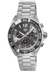 Tag Heuer Formula 1 Anthracite Dial Silver Steel Strap Watch for Men - CAZ1011.BA0842