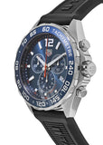 Tag Heuer Formula 1 Jam Tangan Tali Karet Hitam Dial Biru untuk Pria - CAZ1014.FT8024