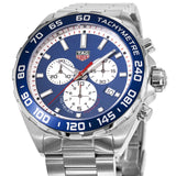 Tag Heuer Formula 1 Jam Tangan Tali Baja Perak Dial Biru untuk Pria - CAZ1018BA0842
