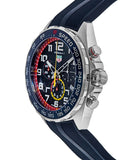 Tag Heuer Formula 1 Red Bull Racing Chronograph Blue Dial Blue Rubber Strap Watch for Men - CAZ101AL.FT8052