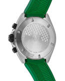 Tag Heuer Formula 1 Chronograph 41mm Green Dial Green Rubber Strap Watch for Men - CAZ101AP.FT8056