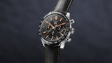 Tag Heuer Carrera Year of The Rabbit Automatic Chronograph Black Dial Black Leather Strap Watch for Men - CBN2A1L.FC6521