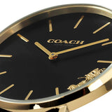 Coach Perry Black Dial Black Leather Strap Watch for Women - 14503333