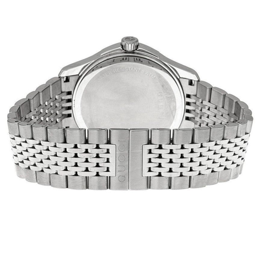 10.グッチ GUCCI 時計 Gucci G Timeless Diamonds Mother of Pearl Dial Silver Steel Strap