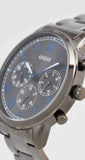 Guess Hendrix Chronograph Gunmetal Dial Gunmetal Steel Strap Watch for Men - W1309G3