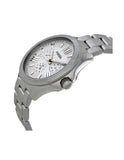 Fossil Cecile Multifunction Silver Dial Silver Steel Strap Watch for Women - AM4509