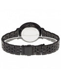 Fossil Jacqueline Black Dial Black Mesh Bracelet Watch for Women - ES3614