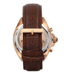 Hugo Boss Driver Chronograph Brown Dial Brown Leather Strap Watch For Men - HB1513093