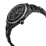 Chanel J12 Quartz Diamonds Black Dial Black Steel Strap Watch for Women - J12 H5701