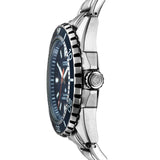 Citizen Promaster Marine Blue Dial Silver Steel Strap Watch For Men - BN0191-80L