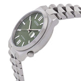 Citizen x Pantone Automatic Peaceful Green Dial Silver Steel Strap Watch For Men - NJ0158-89Z