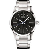 Calvin Klein Bold Grey Dial Silver Steel Strap Watch for Men - K2241107