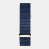 Daniel Wellington Classic Bayswater Black Dial Black NATO Strap Watch For Men - DW00100277