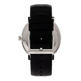 Calvin Klein Posh Silver Dial Black Leather Strap Watch for Men - K8Q311C6