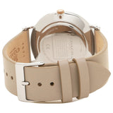 Coach Perry Mother of Pearl Dial Light Grey Leather Strap Watch for Women - 14503245