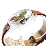 Coach Perry White Dial Brown Leather Strap Watch for Women - 14503514