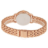 Coach Delancey White Dial Rose Gold Steel Strap Watch for Women - 14502242