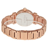 Coach Madison White Dial Rose Gold Steel Strap Watch for Women - 14502398