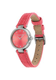 Coach Park Pink Dial Pink Leather Strap Watch for Women - 14503536