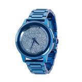 Michael Kors Kinley Blue Dial Blue Steel Strap Watch for Women - MK6246