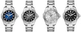 Tag Heuer Aquaracer Professional 200 Automatic Black Dial Silver Steel Strap Watch for Men - WBP2110.BA0627